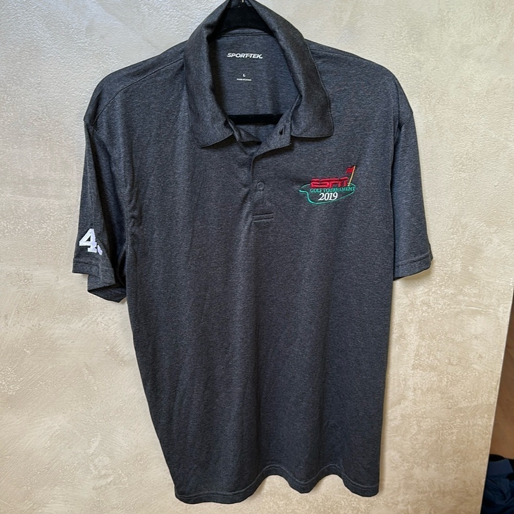 ESPN golf polo sz large